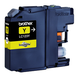 BROTHER LC123 YELLOW INK CART