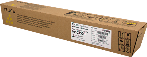RICOH 841818 YELLOW TONER MPC3003SP/MPC3