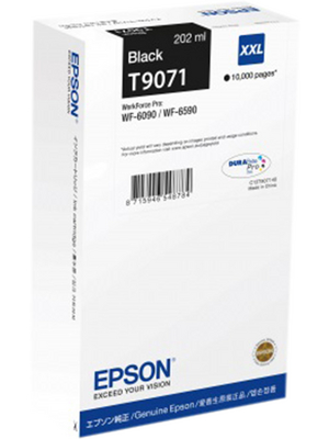 Epson C13T907140 T9071 Black Ink 202ml Review