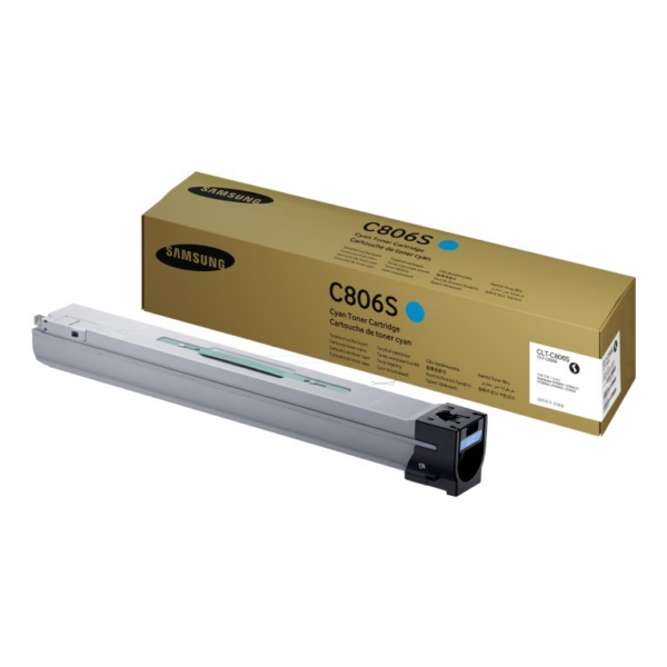 Samsung CLTC806S Cyan Toner Cartridge 30K pages - SS553A