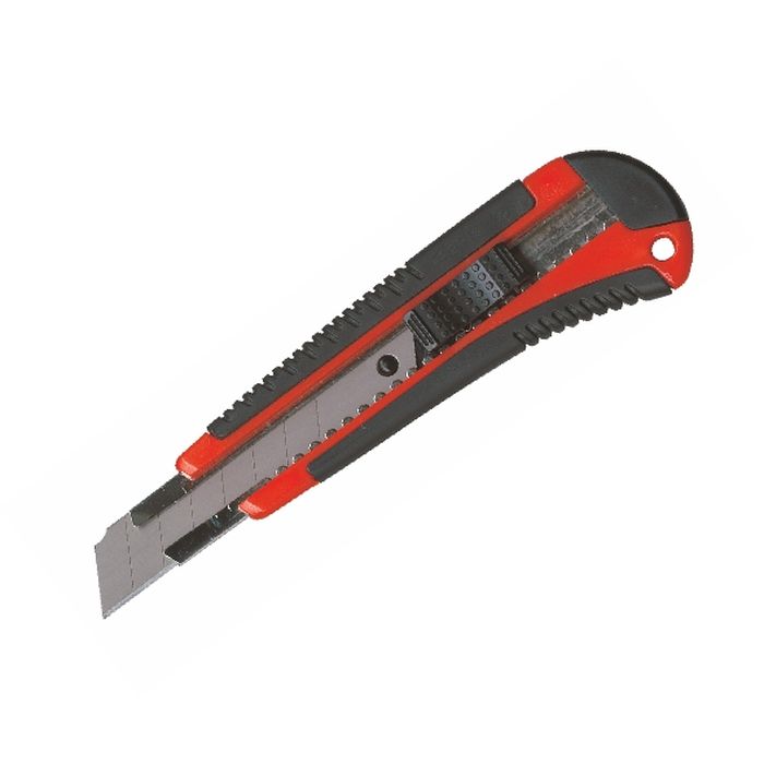 Pacplus Heavy Duty Knife Snap Off Blade 18mm Red