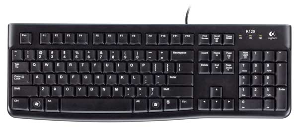 Logitech K120 USB Keyboard Review