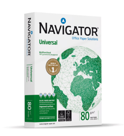 Navigator Uni A4 80gsm BX10 reams