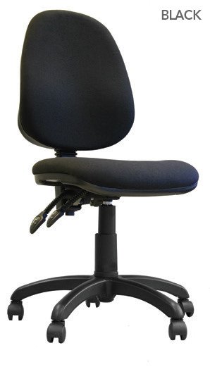 Hi Back Operator Chair With Arms BK