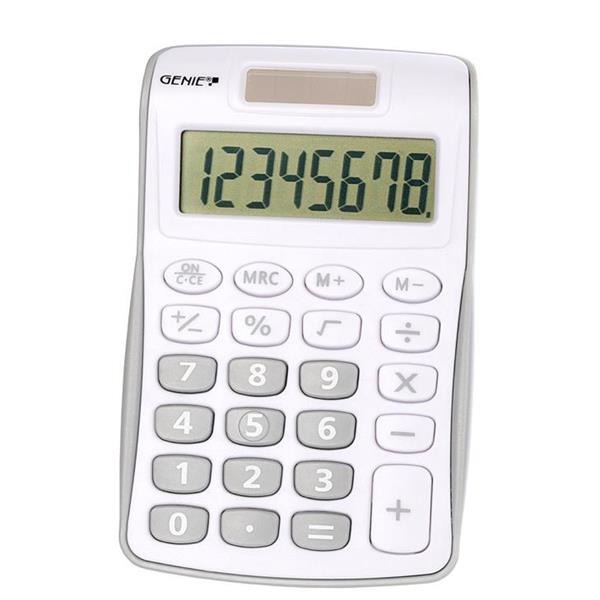 Genie 120B Pocket Calculator Silver