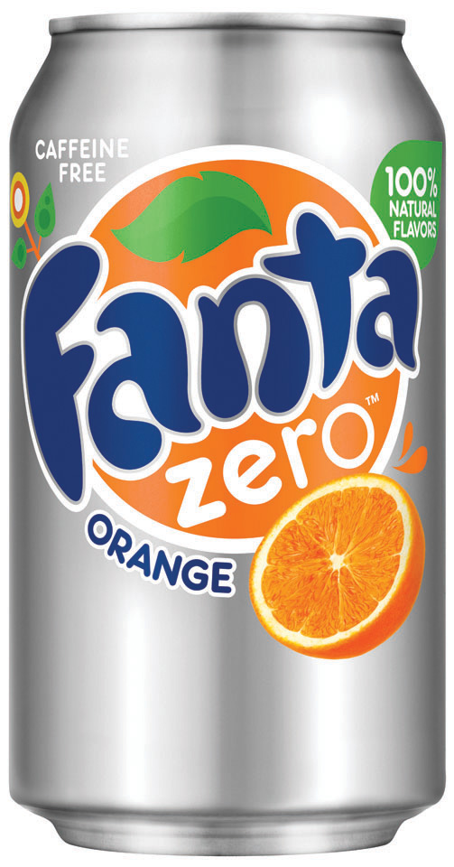 Cold Drinks Fanta Zero Drink Can 330ml (Pack 24) 402039
