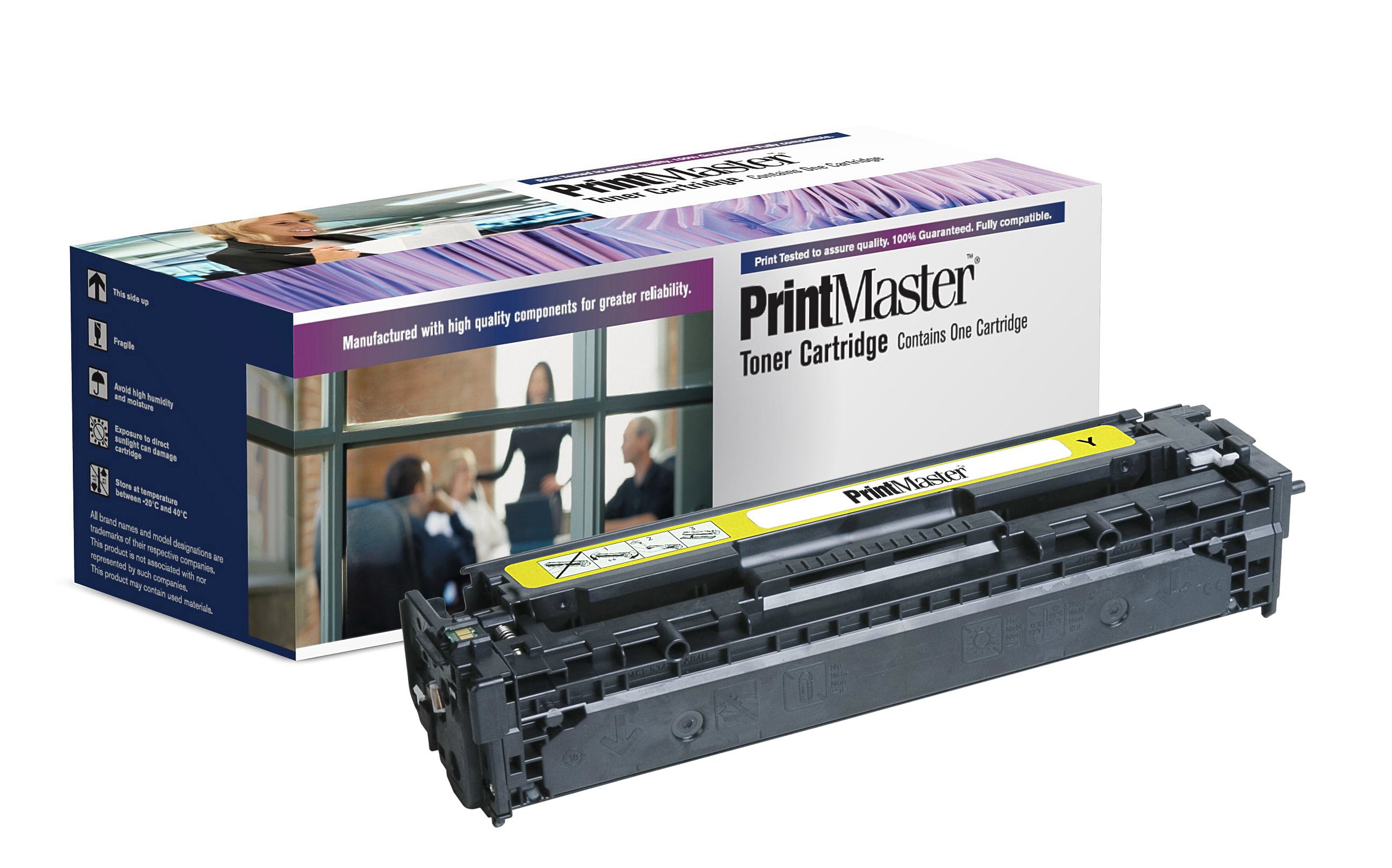 PRINTMASTER HP CB542A YELLOW COLORSPHER