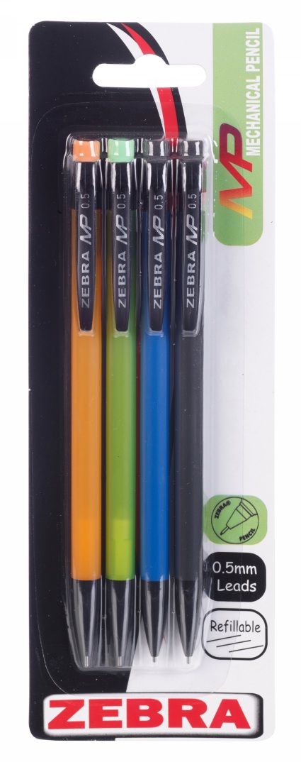 Mechanical Pencil Multicolour PK4