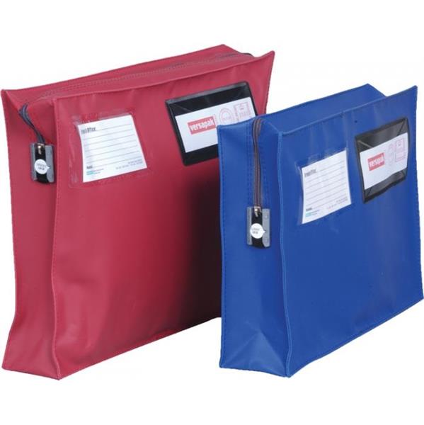 Bags Versapak Mailing Pouch with Gusset 355x250x75mm Blue