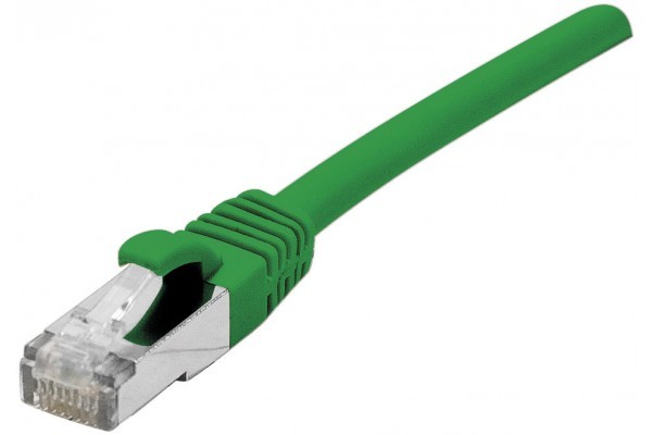 EXC RJ45 Cat.6 Snagless Green 2 Metre Cable