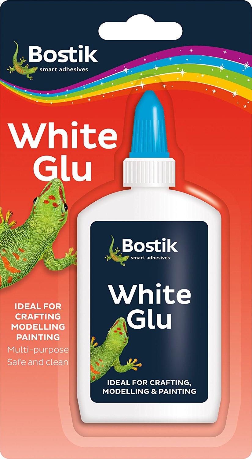 PVA Glue Bostik White Glu 118ml