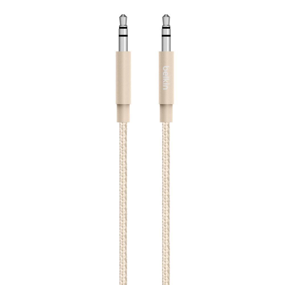 3.5mm Braided Aux Cable Gold