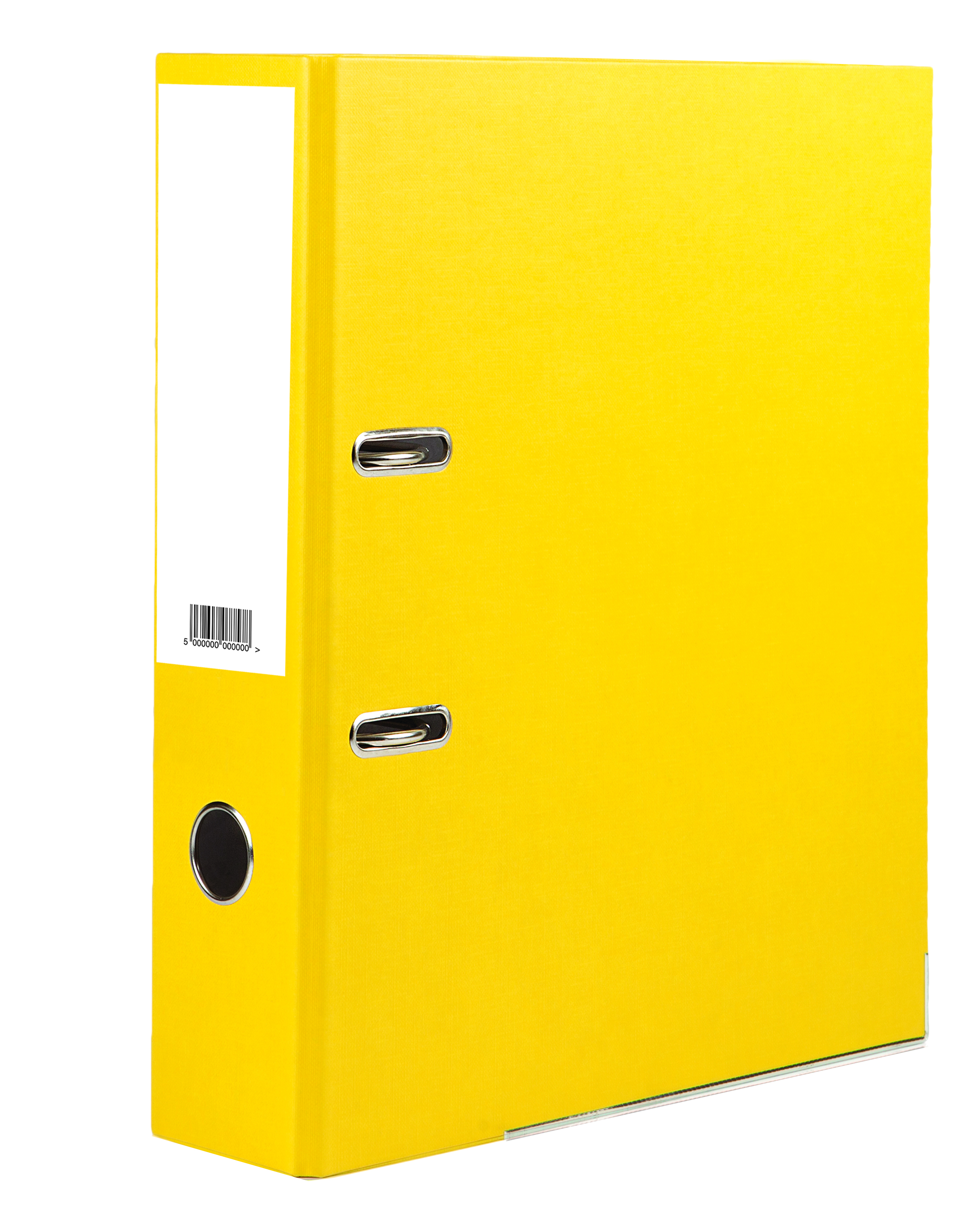 Value Lever Arch File A4 Yellow