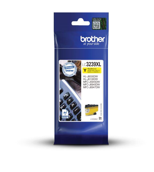 Brother LC3239XLY Yellow Ink 50ml