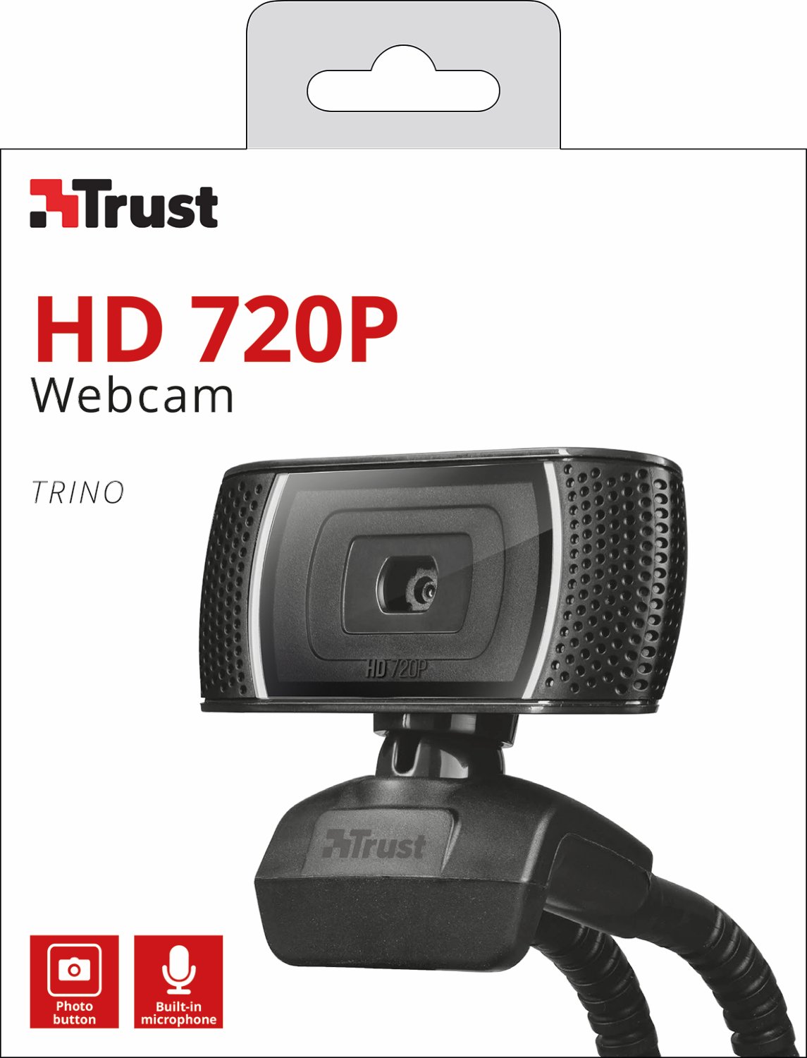 Trust Trino 720P HD Webcam 8MP