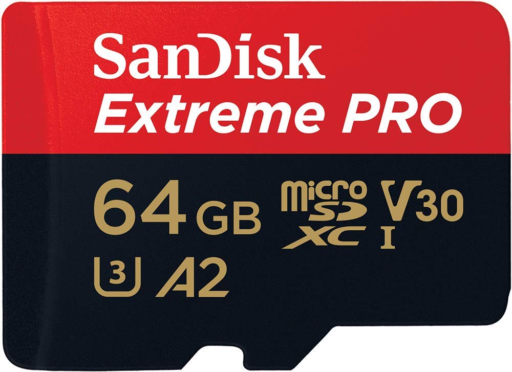 Sandisk 64GB Ext Pro CL10 Micro SDXC