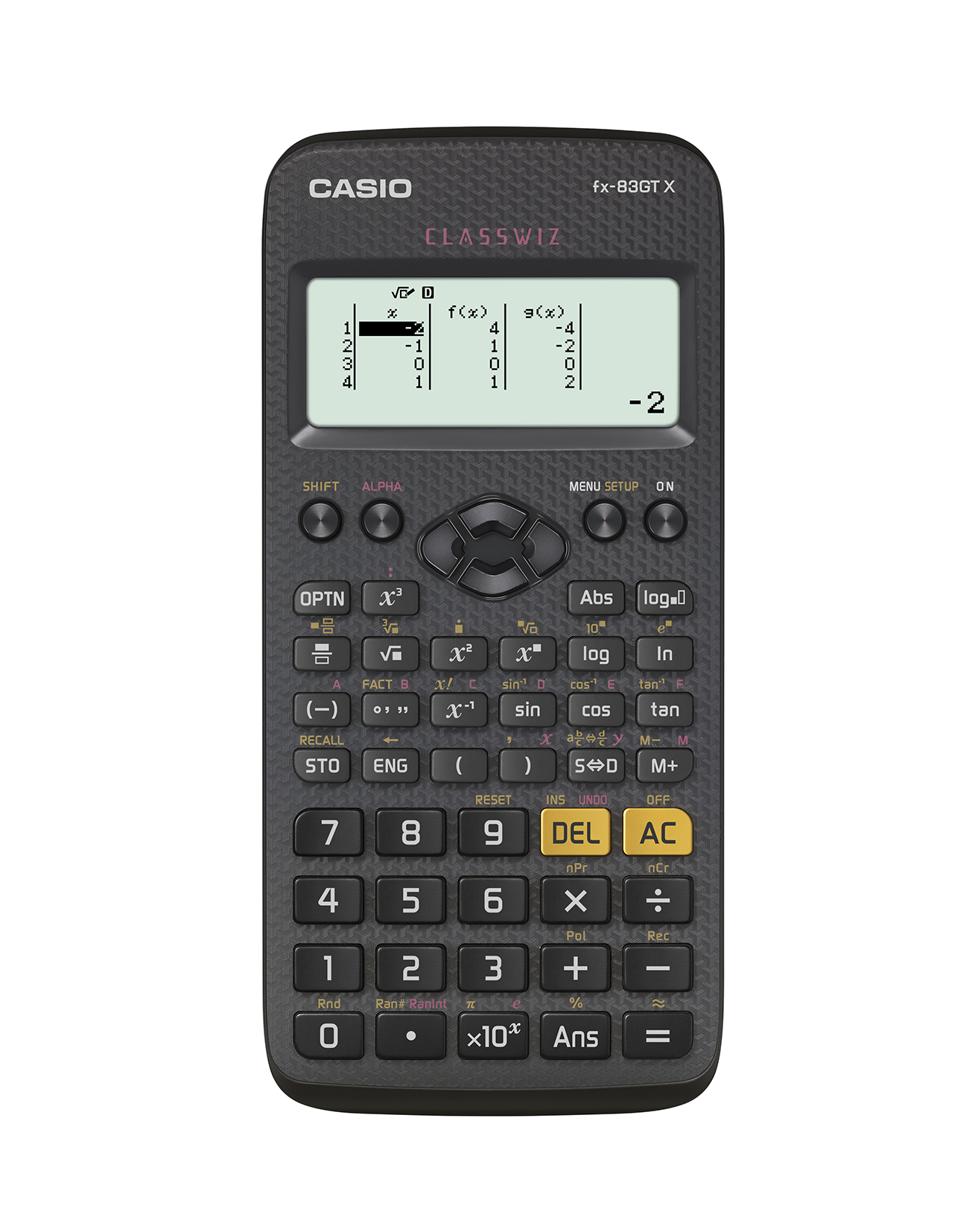 Scientific Calculator Casio FX-83GTX Scientific Calculator Black FX-83GTX-S-UH