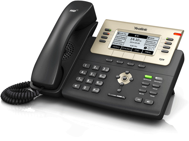 Telephones Yealink T27GN IP Phone