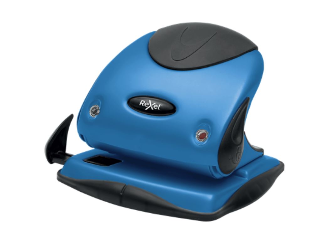 Rexel Choices P225 2 Hole Punch Blue