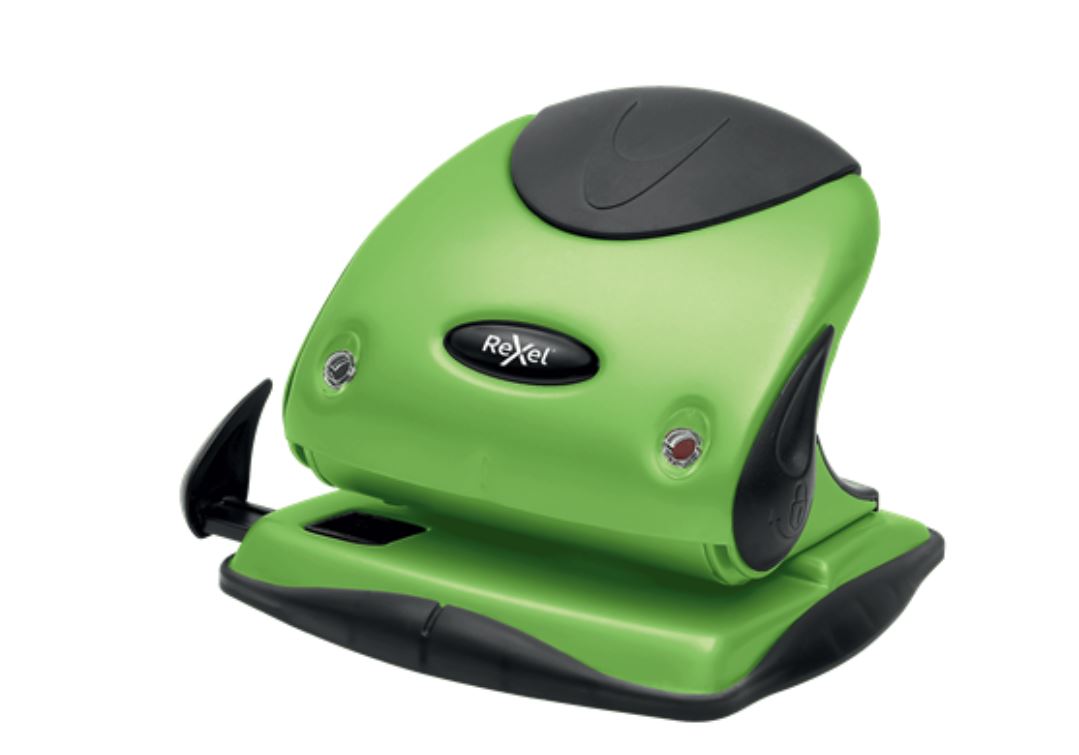 Rexel Choices P225 2 Hole Punch Green