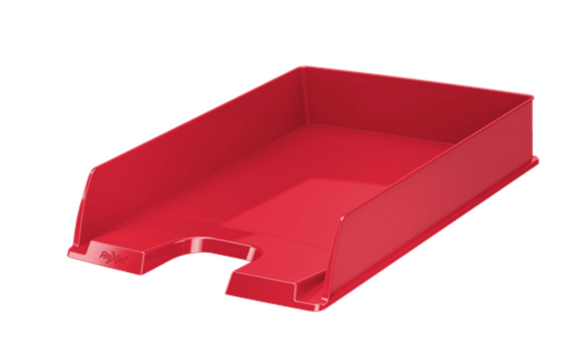 Rexel Choices A4 Letter Tray Red