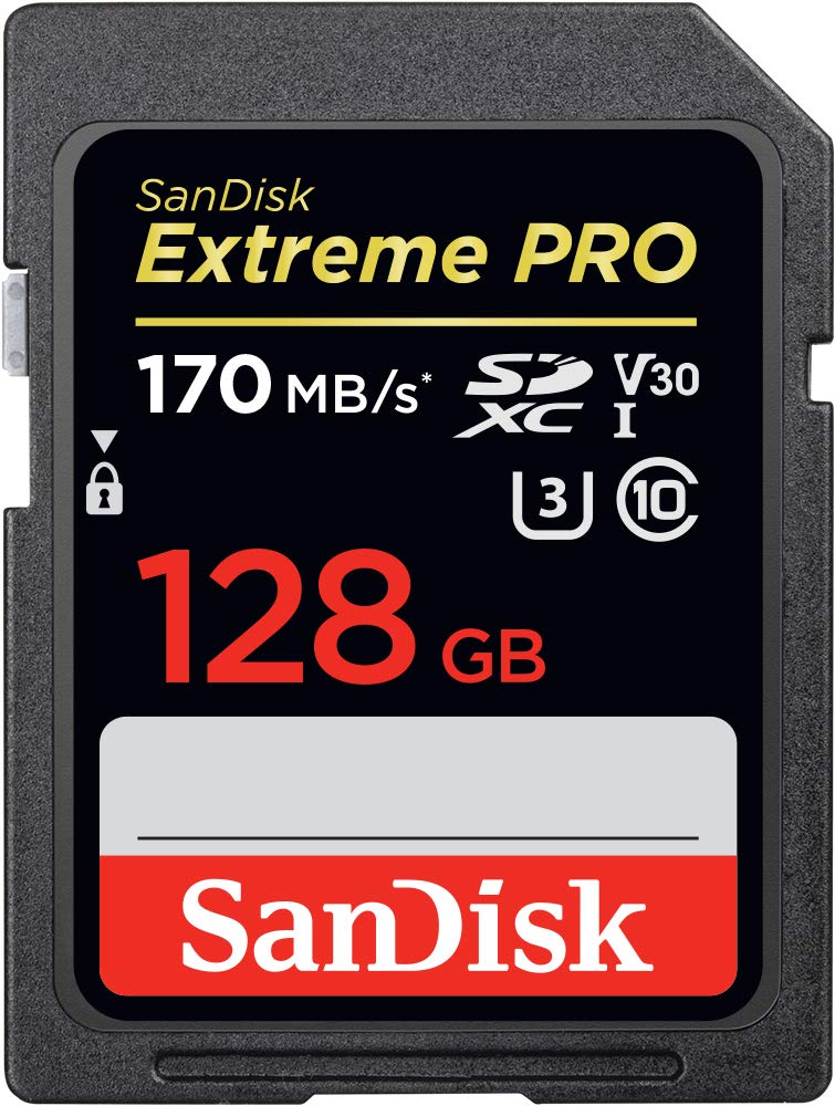 128GB Sandisk Extreme Pro SDXC