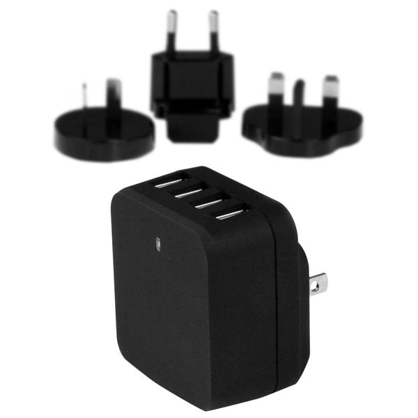 4 Port USB Wall Charger 34W 6.8A