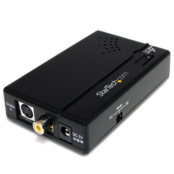 Composite and S Video to HDMI Converter