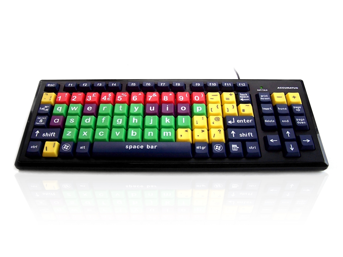 Accuratus Mixed Colour Learning USB Keyboard Review