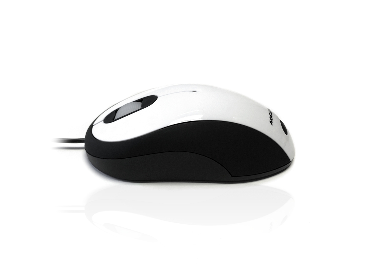 Accuratus White USB Optical Mouse Review