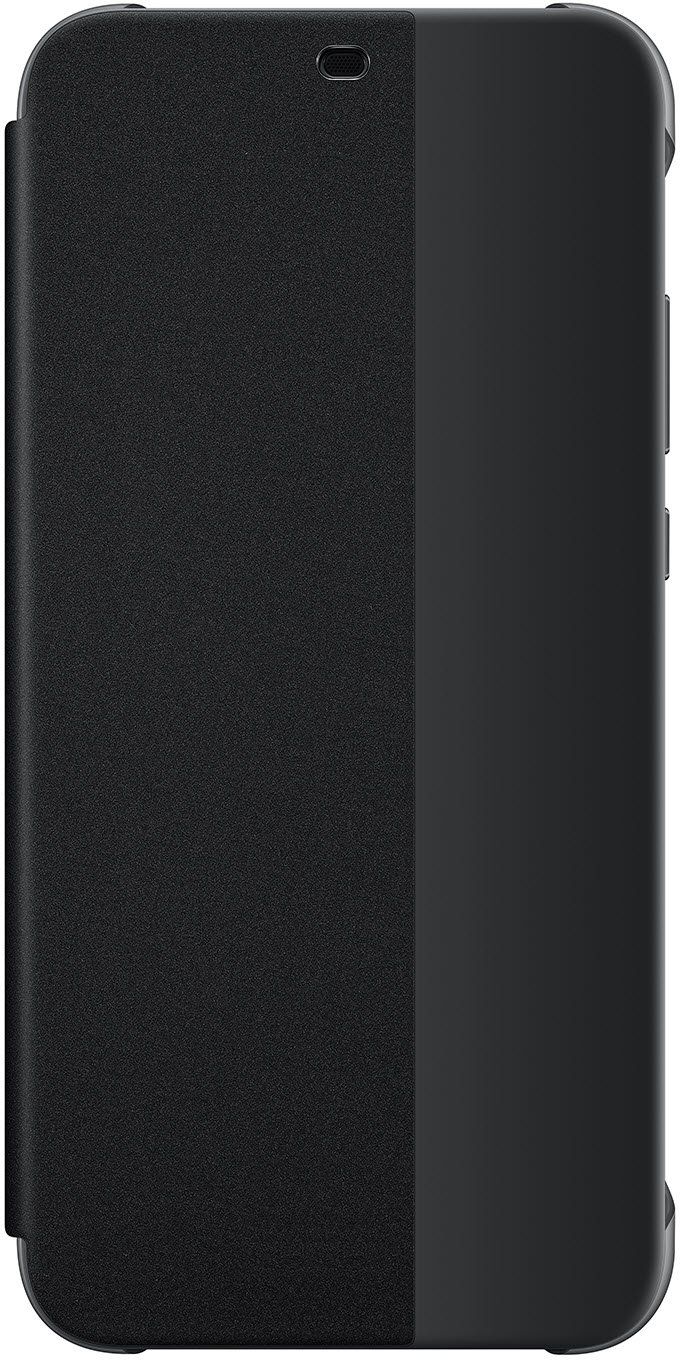 Huawei P20 Lite Flip Cover Black