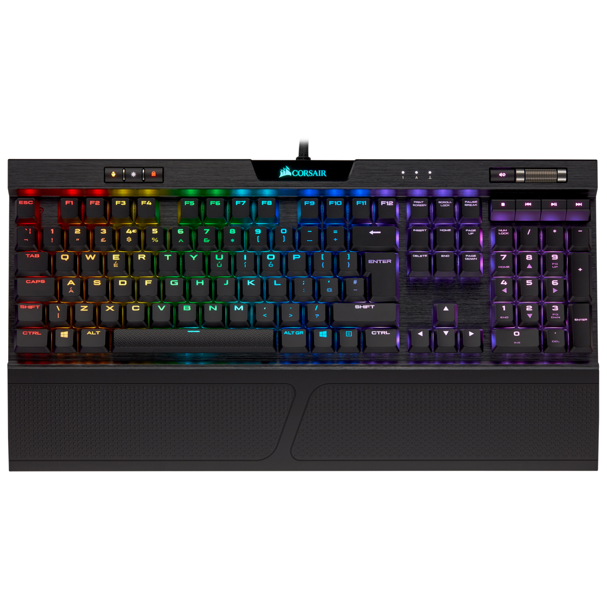 K70 RGB MK.2 Cherry MX Red Keyboard
