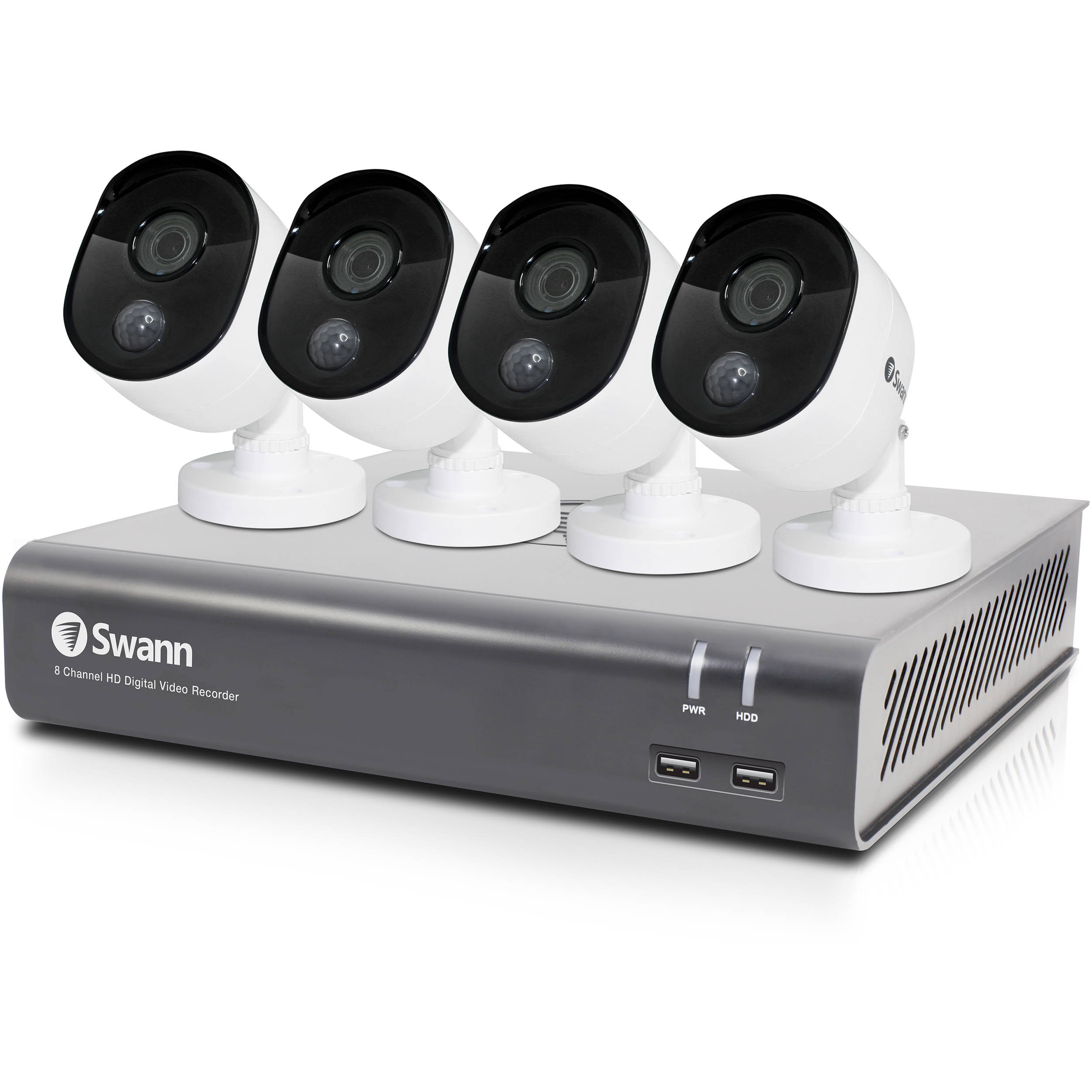 8 Channel 1080p CCTV DVR Kit 4 Cameras