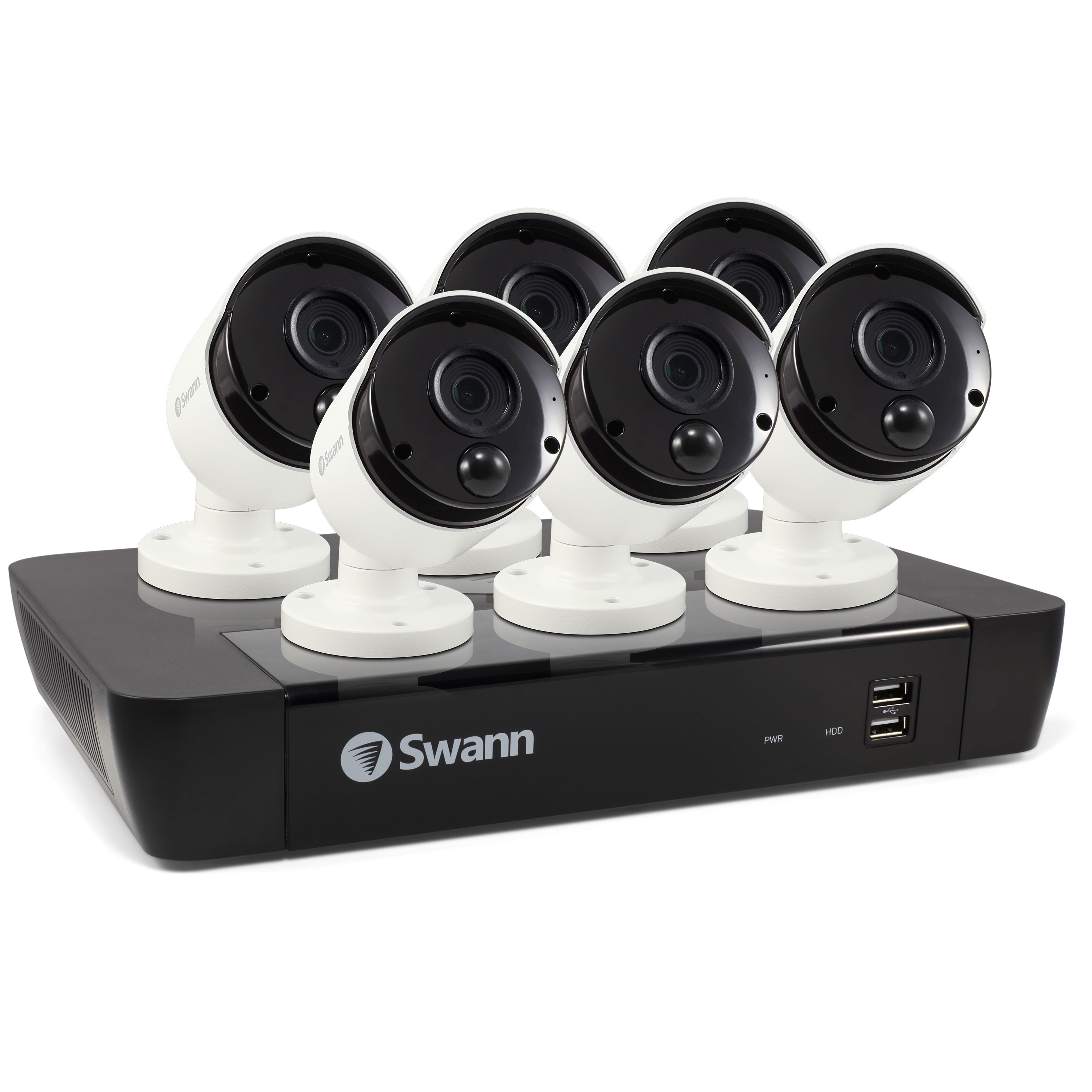 6 Cam 8 Channel 4K NVR Security System