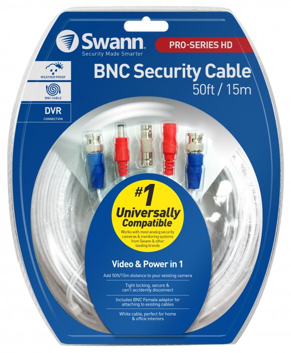 Swann 15m BNC Extension Coaxial Cable