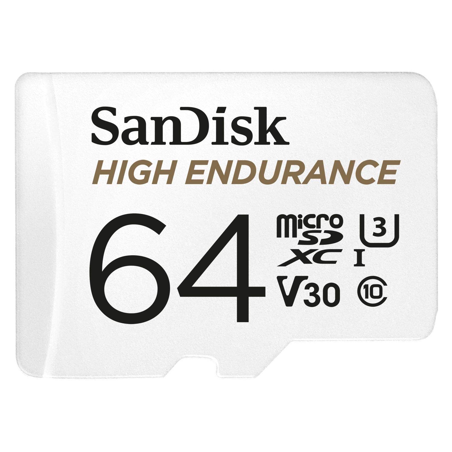 64GB High Endurance MicroSDXC and AD