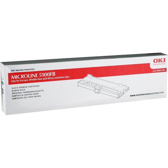 Oki ML5100Fb Black Ribbon ML5100Fb