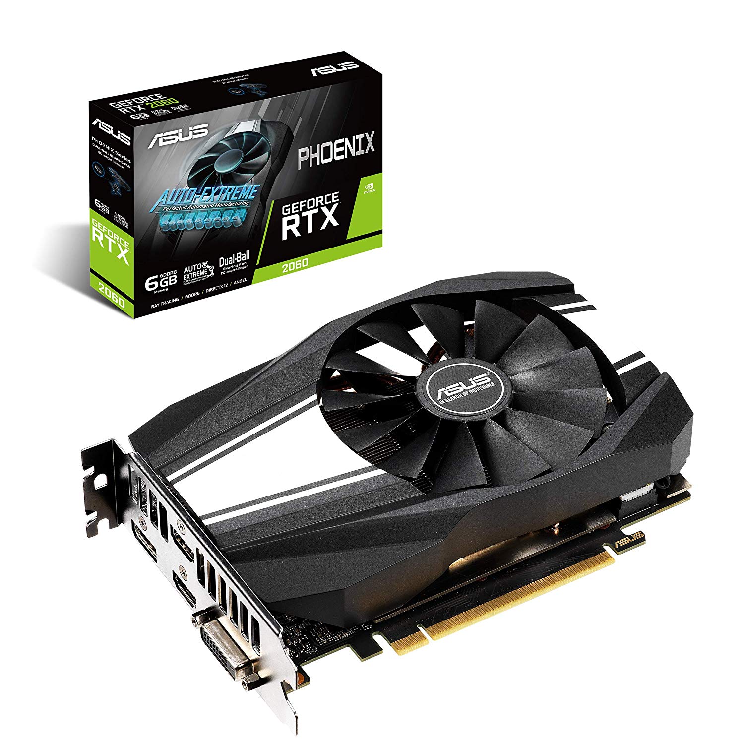 ASUS GeForce Phoenix RTX 2060 6GB DDR6