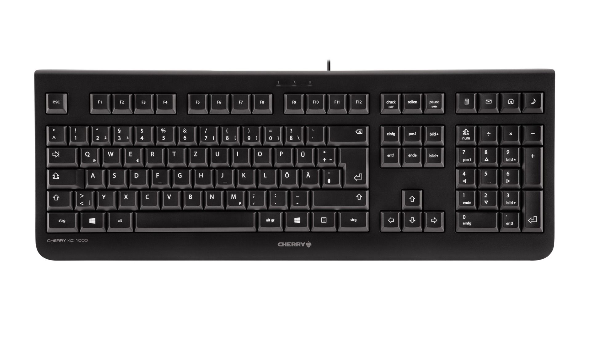 CHERRY KC 1000 USB QWERTZ Keyboard Review