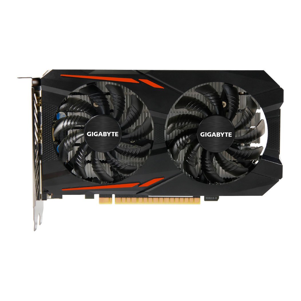 Gigabyte GTX 1050Ti 4GB DDR5 90mm Fan - 8GIGVN105TD54GD