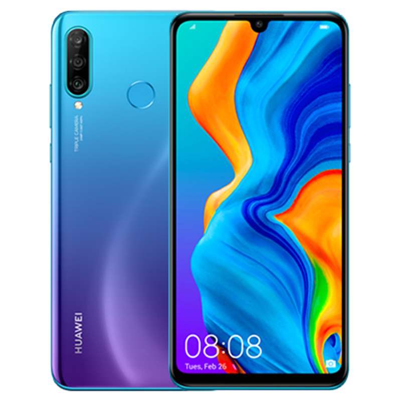 Huawei P30 Lite 128GB Peacock Blue Phone