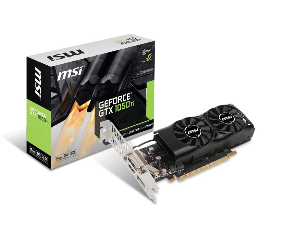 MSI GeForce GTX 1050Ti 4GB DDR5 LP PCIE