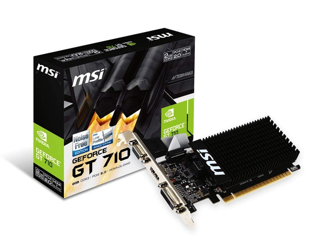 MSI GT 710 1GB Low Profile Graphics Card