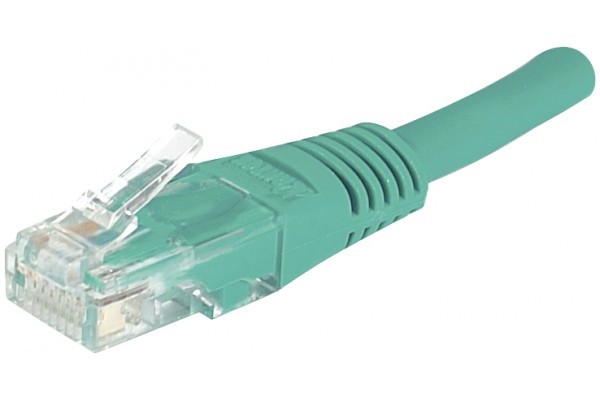 EXC 20m Patch Cable RJ45 UUTP cat.6 Green