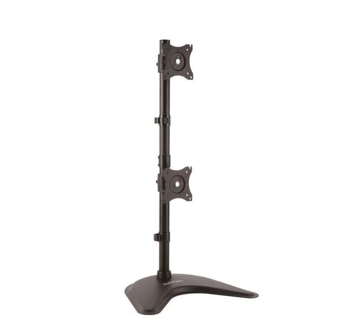 Vertical Dual Monitor Stand Steel