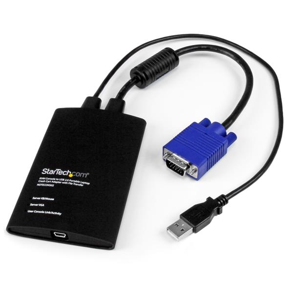 KVM Console to USB2.0 Crash Cart Adapter