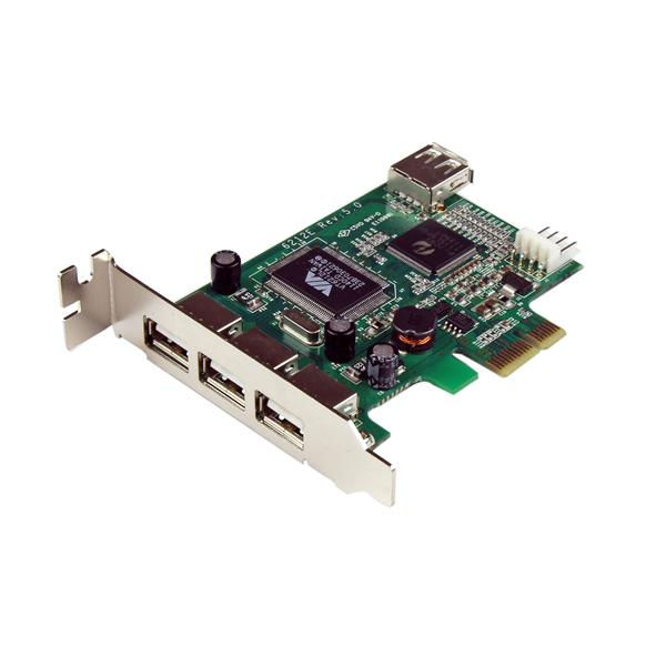 4 Port PCIE Low Profile USB 2.0 Card