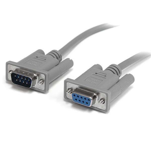 3m DB9 RS232 Serial Null Modem Cable FM