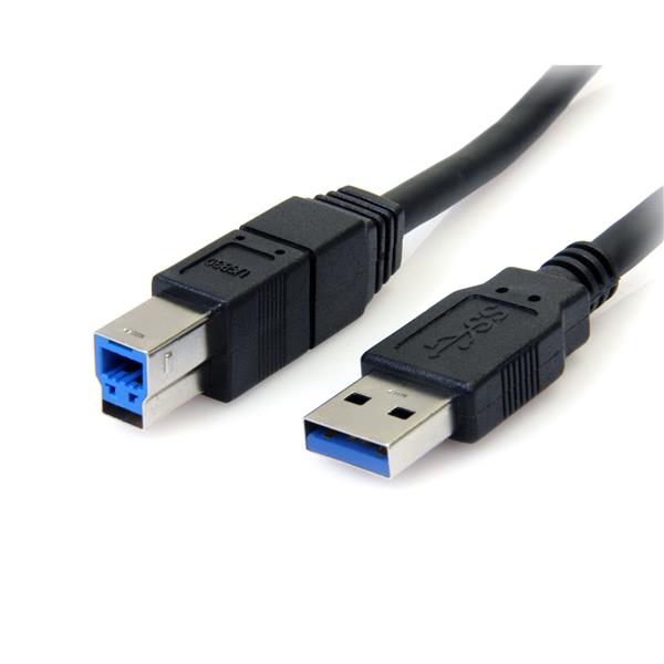 6ft SuperSpeed USB 3.0 Cable A to B MM