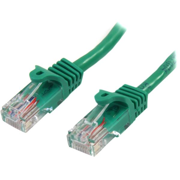 3m Cat5e Green Snagless RJ45 UTP Patch